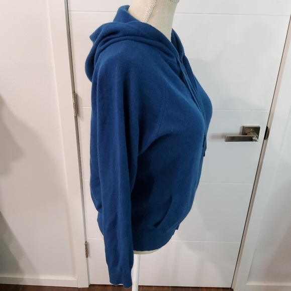NAADAM Signature Cashmere Zip-Up Hoodie Size XS - Picture 8 of 14